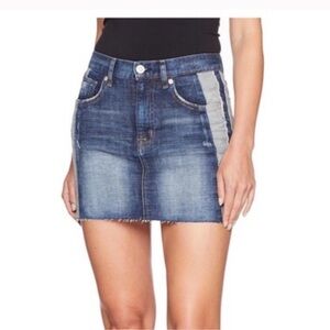 Hudson Jeans Viper Denim Mini Skirt Size 27